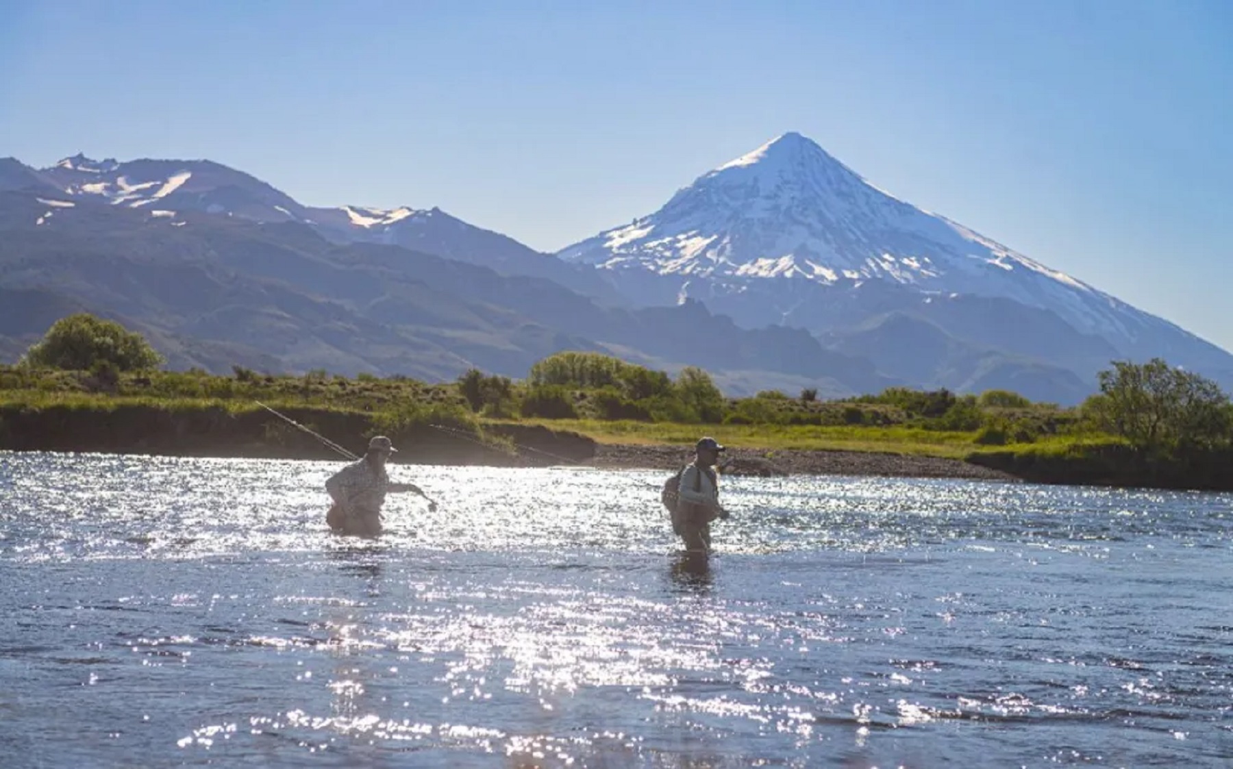 Alta expectativa por la temporada de pesca en Neuquén. Foto gentileza. 