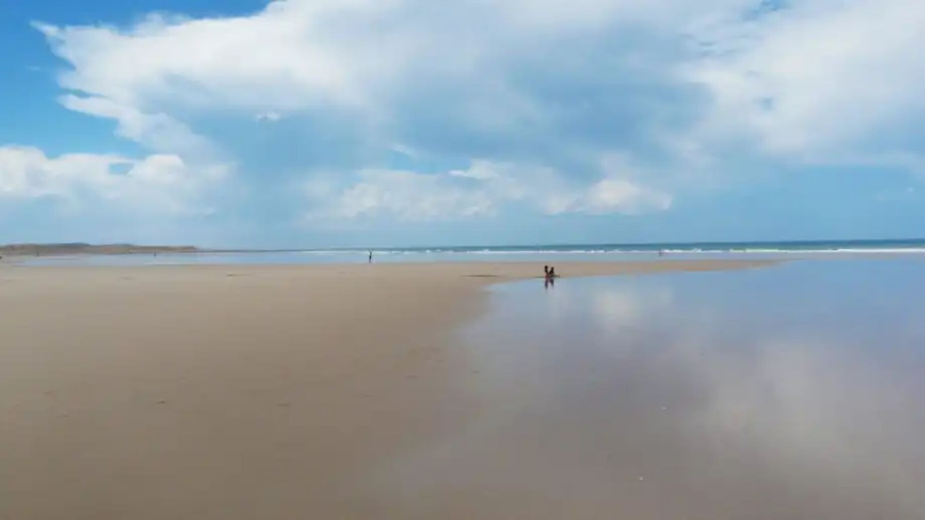 Playas Doradas, en Sierra Grande, Río Negro. Una playa encantadora