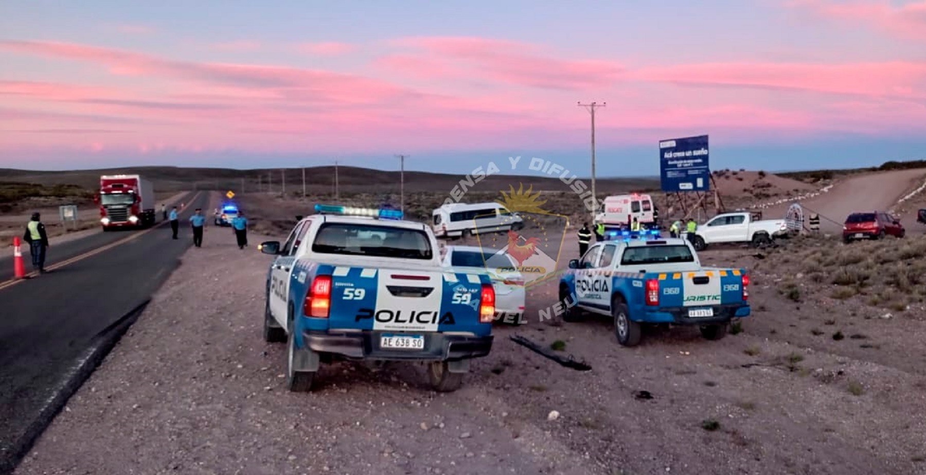 El policía murió al llegar al hospital. Foto: Policía de Neuquén. 