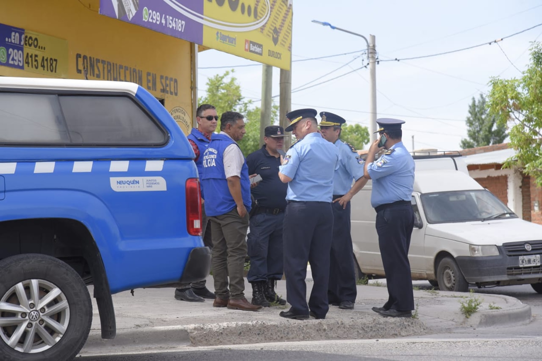 El policía de Neuquén baleado por un compañero pudo hablar, pero sigue en terapia intensiva. Foto: florencia Salto