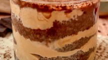 Imagen de Postre en 10 minutos: chía pudding chocotorta