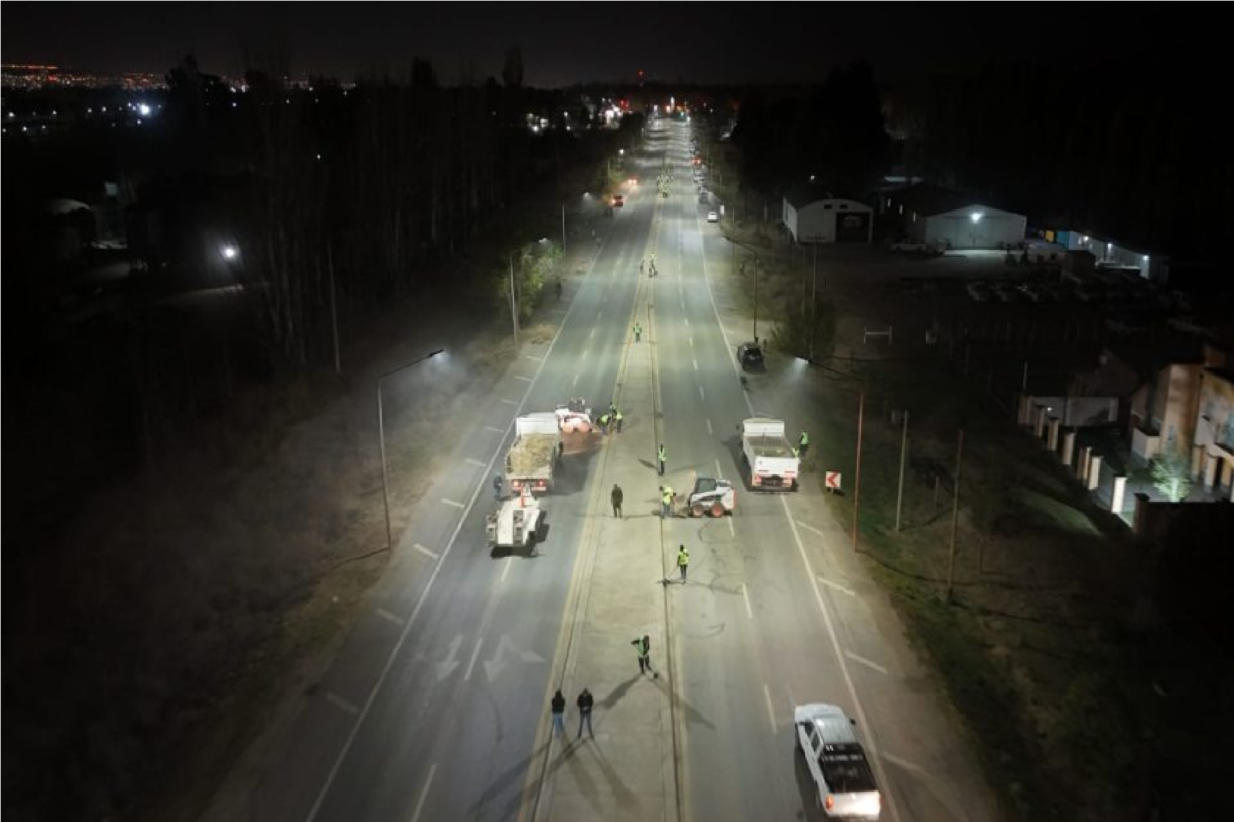 Corte en la Ruta 22 en Neuquén por un operativo de limpieza: los horarios y desvíos (Foto: gentileza Municipalidad de Neuquén)