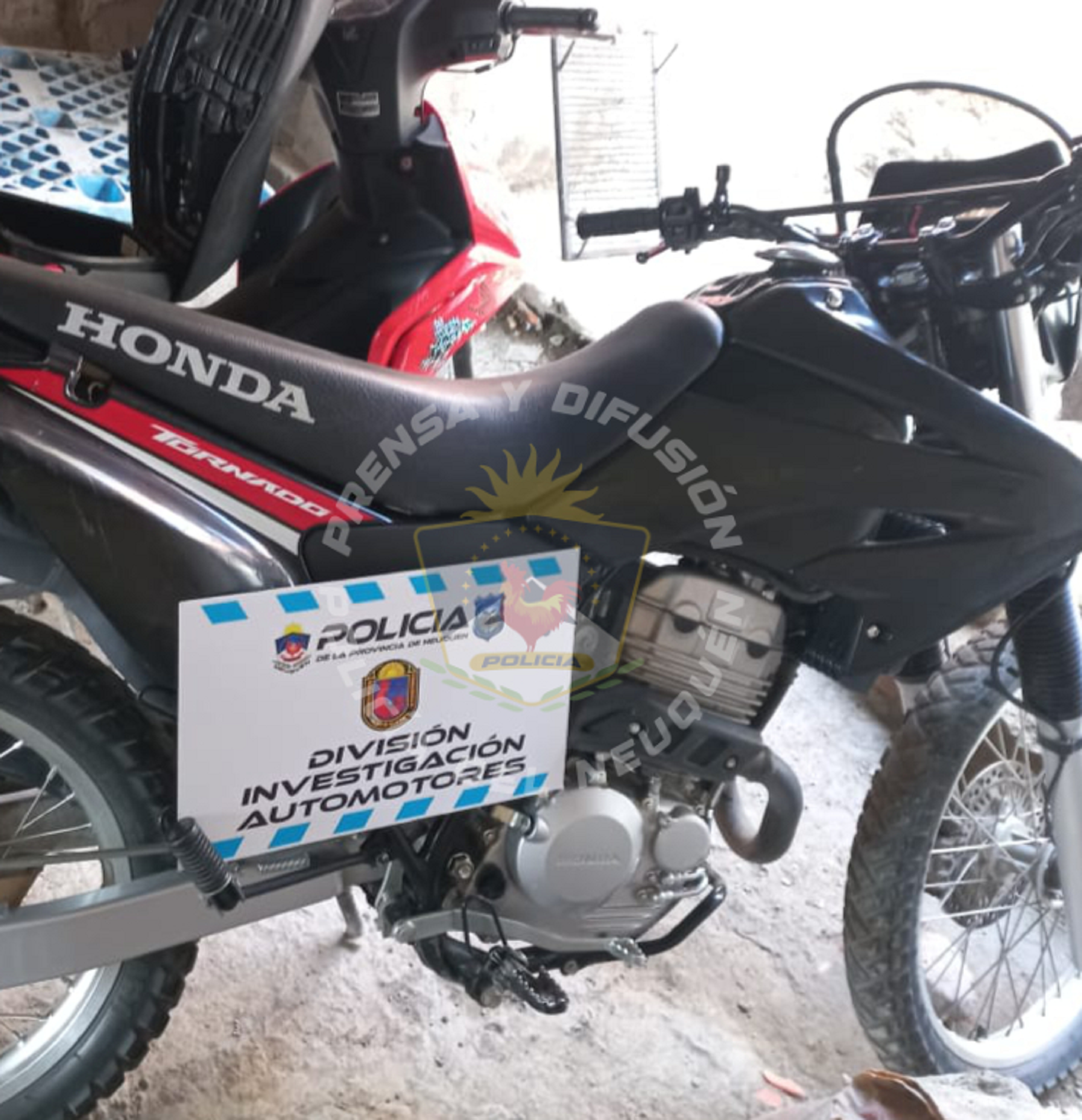 Encuentran la moto que había sido robada a una inspectora de Tránsito de Neuquén