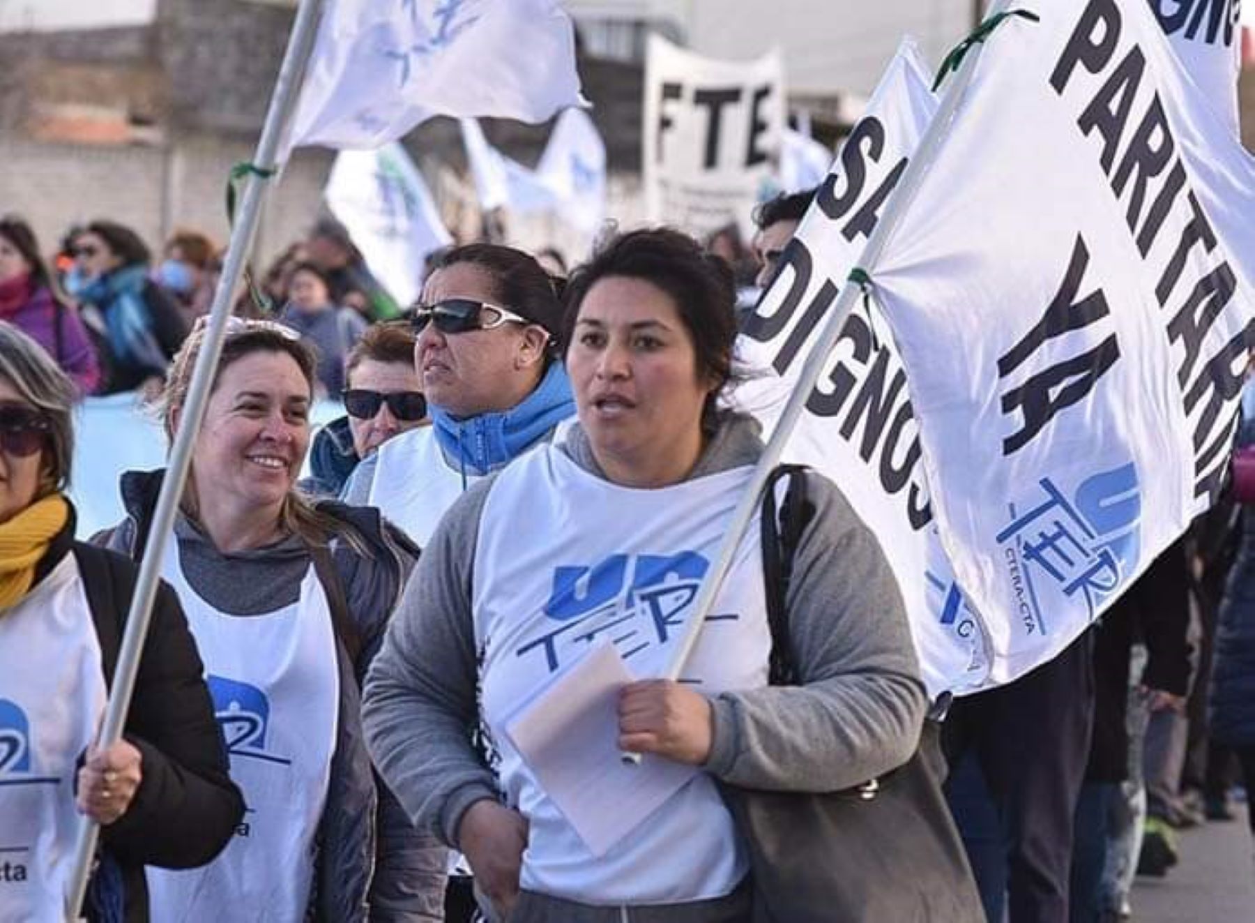 El gremio Unter definió nuevos paros zonales en Río Negro. Foto: Unter CDC