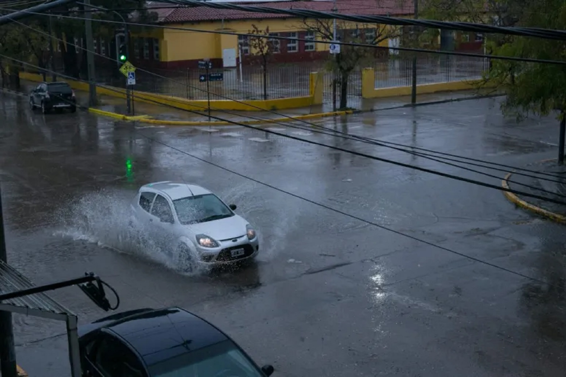 Lluvias en el Alto Valle. Foto: archivo.