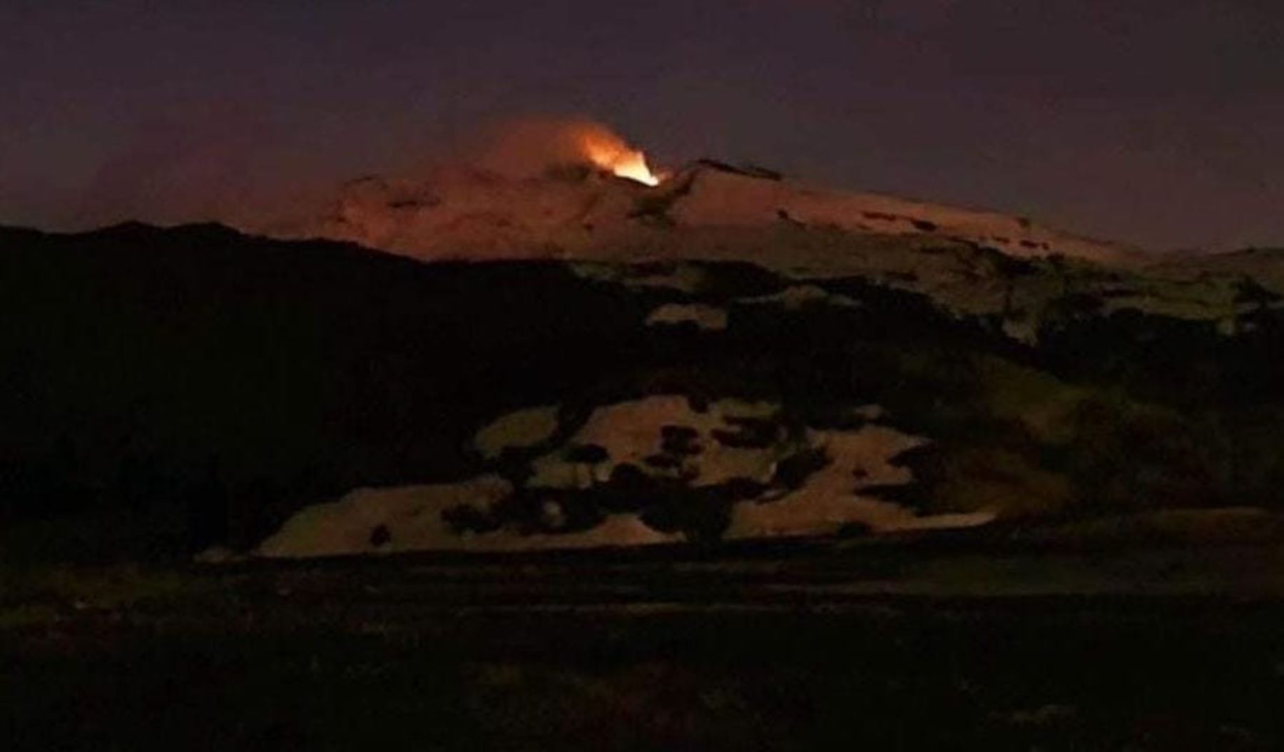 Aumentó la actividad del volcán Copahue. Foto: FM Patagonia. 