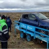 Imagen de Volcó sobre Ruta 25 en Chubut: viajaba desde Puerto Madryn y se quedó dormida