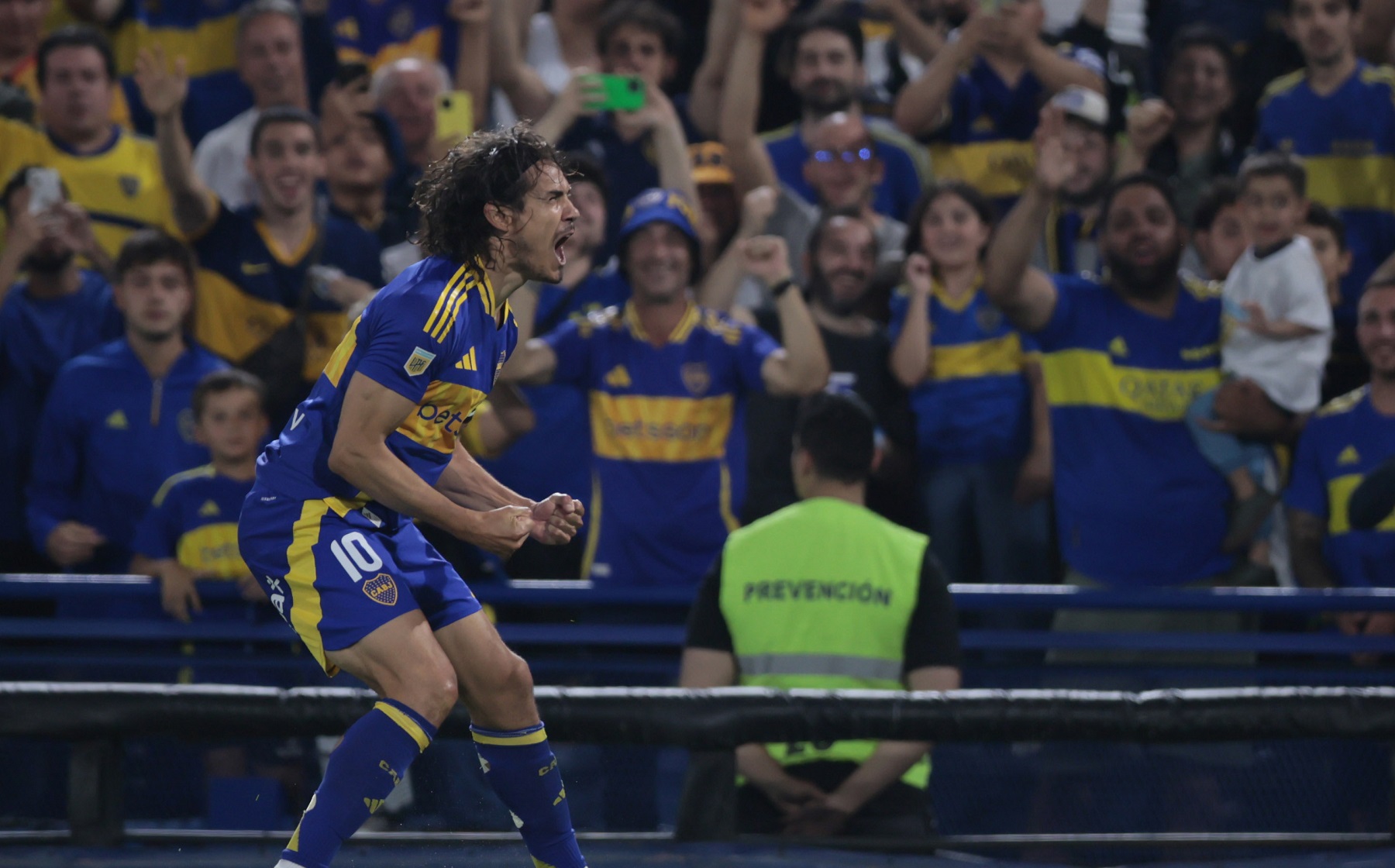 Boca le ganó a Godoy Cruz en la Bombonera. Foto: FBaires.