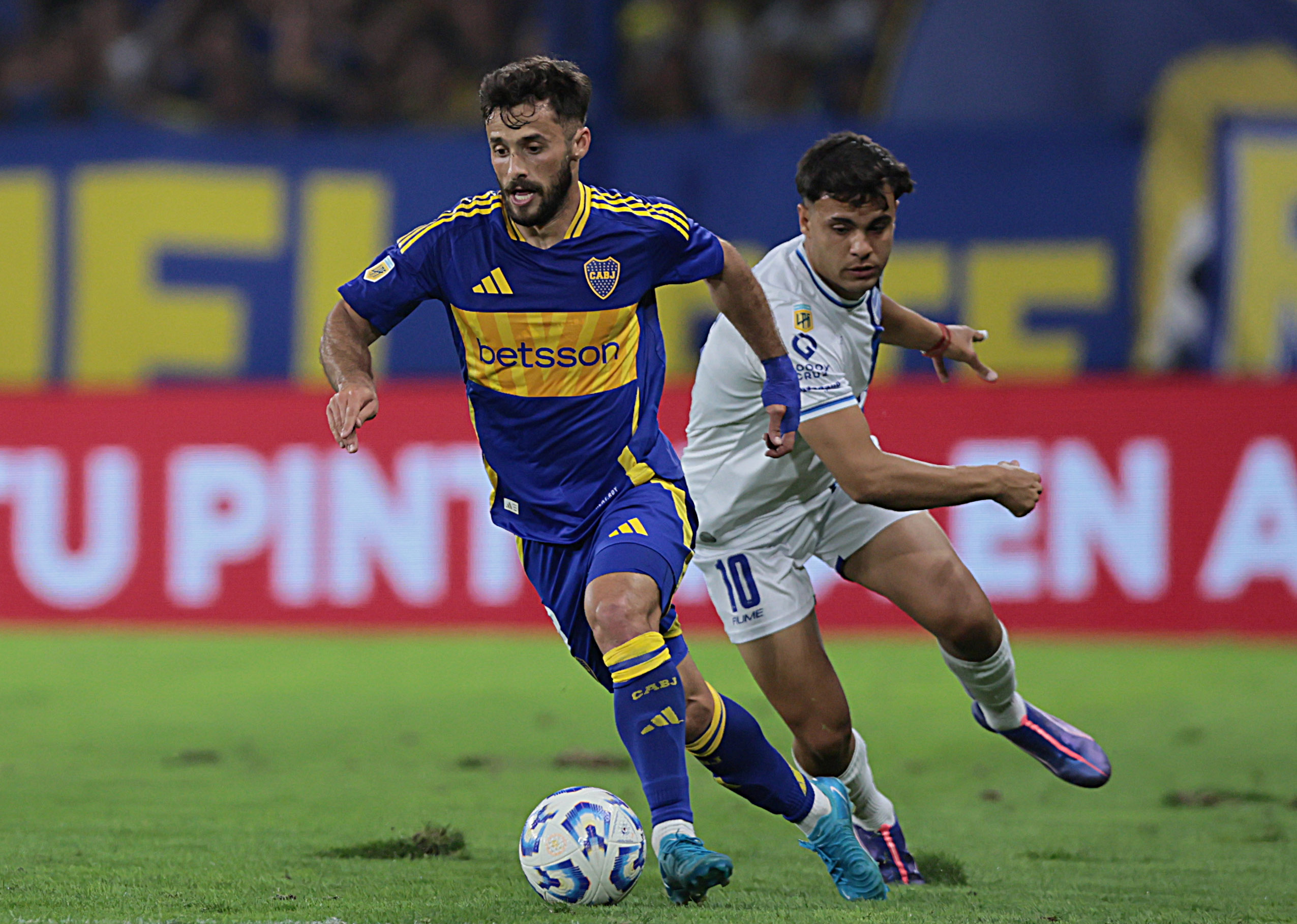 boca jumiors vs Godoy cruz. Fecha 21 Copa Liga Profesional. Fútbol Argentina Primera División 6/11/2024