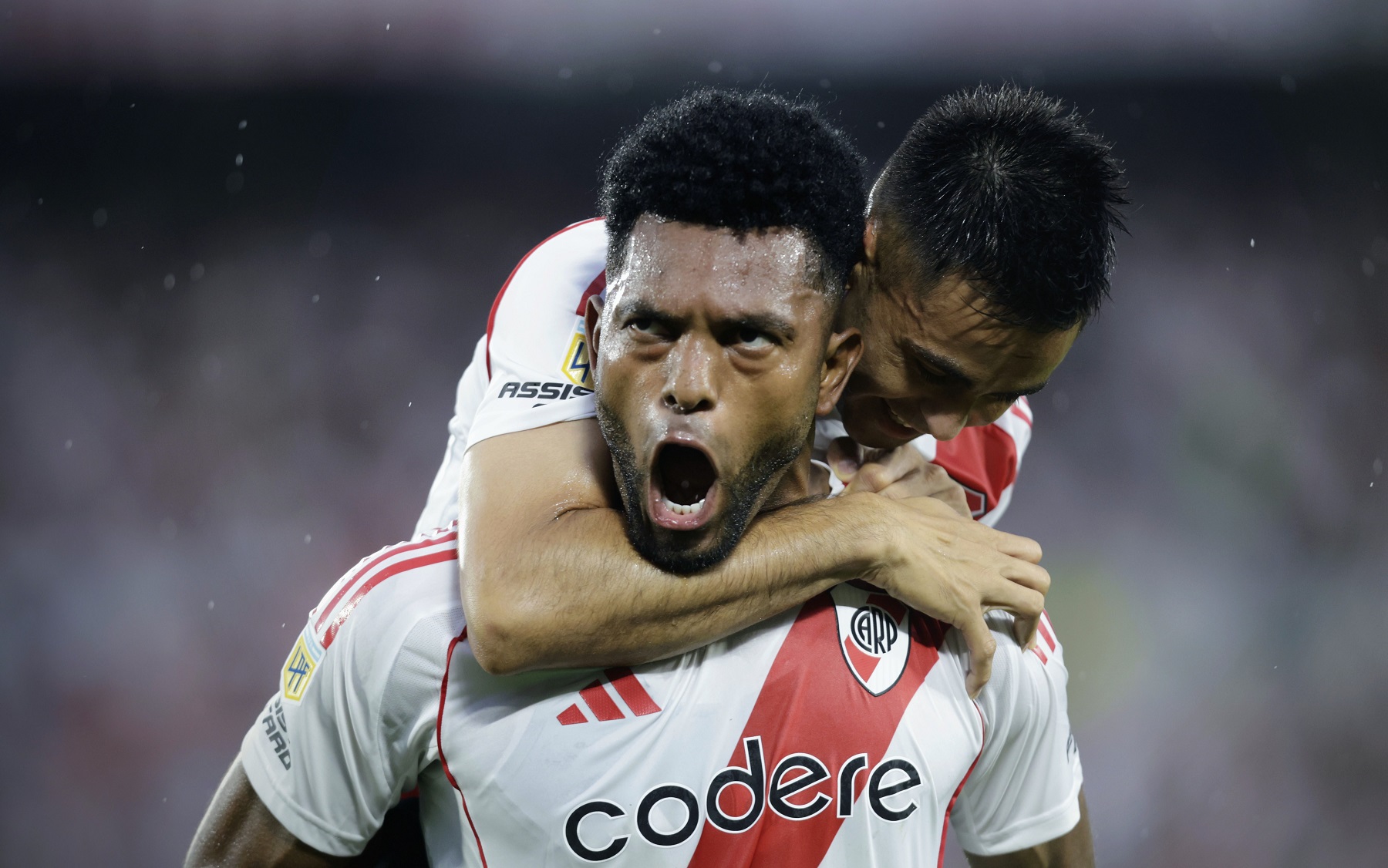 River goleó a Barracas Central en el Monumental. Foto: FBaires.