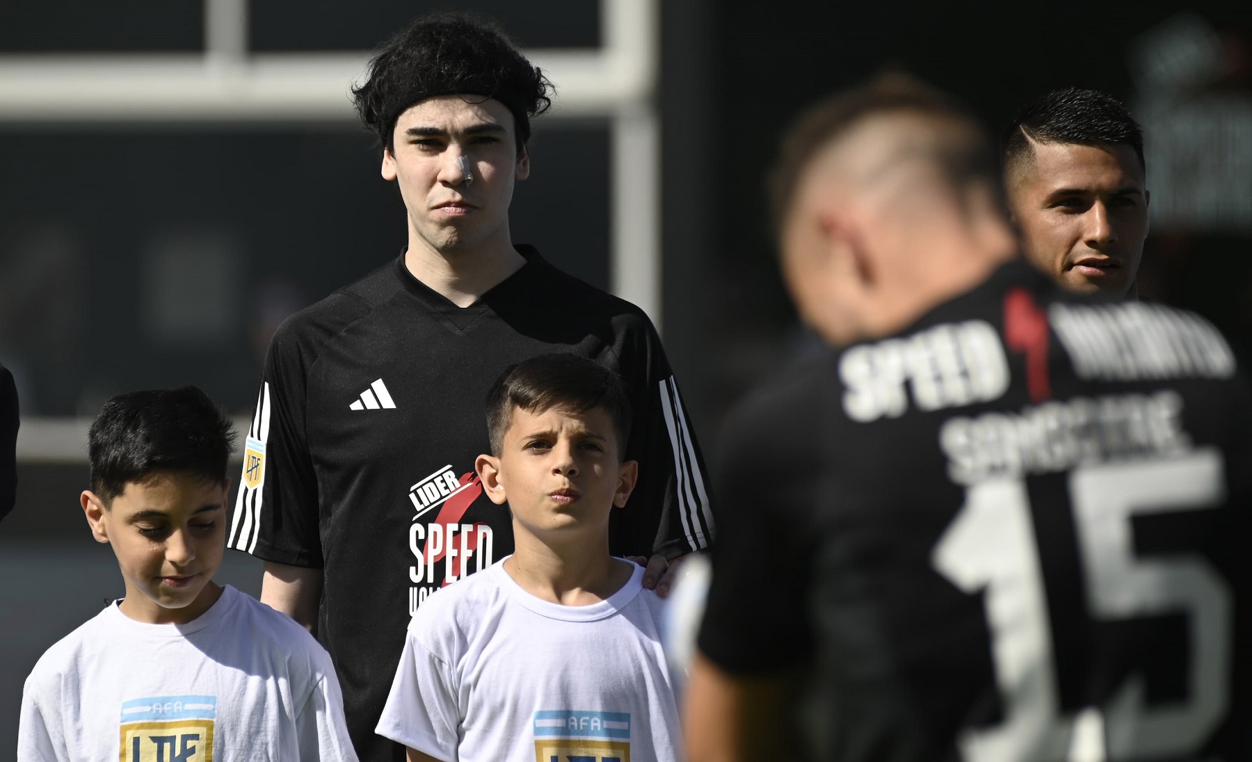 Spreen tuvo su debut oficial con la camiseta de Deportivo Riestra. Foto: FBaires.