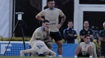 Imagen de Lautaro Martínez acompañó a Messi en el ataque en el último entrenamiento de la Selección en Ezeiza