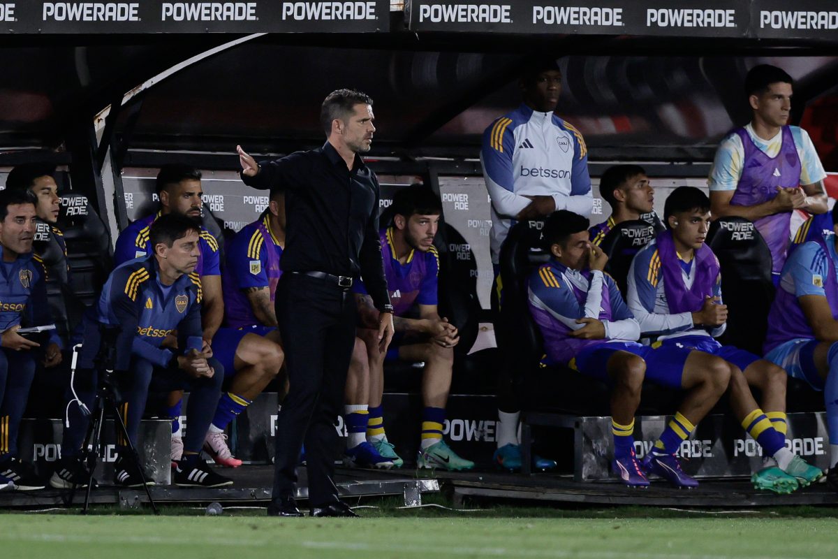 Gago guardó algunos jugadores titulares contra Huracán. (Foto: Fotobaires)