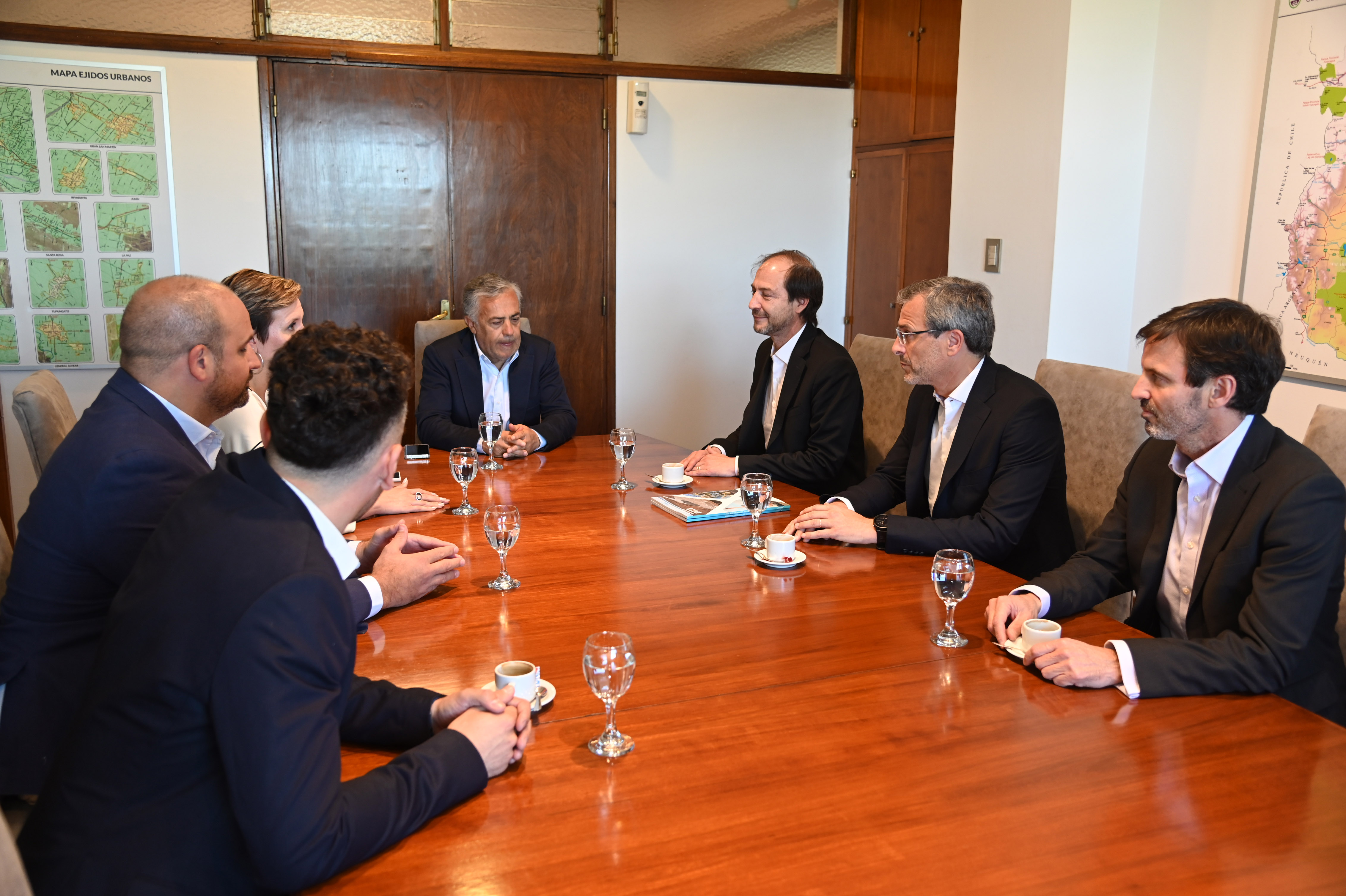 La firma de la concesión se llevó a cabo hoy martes. Foto: gentileza. 