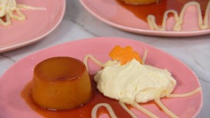 Bake Off famosos: Flan, un clásico argentino para la prueba creativa del segundo repechaje