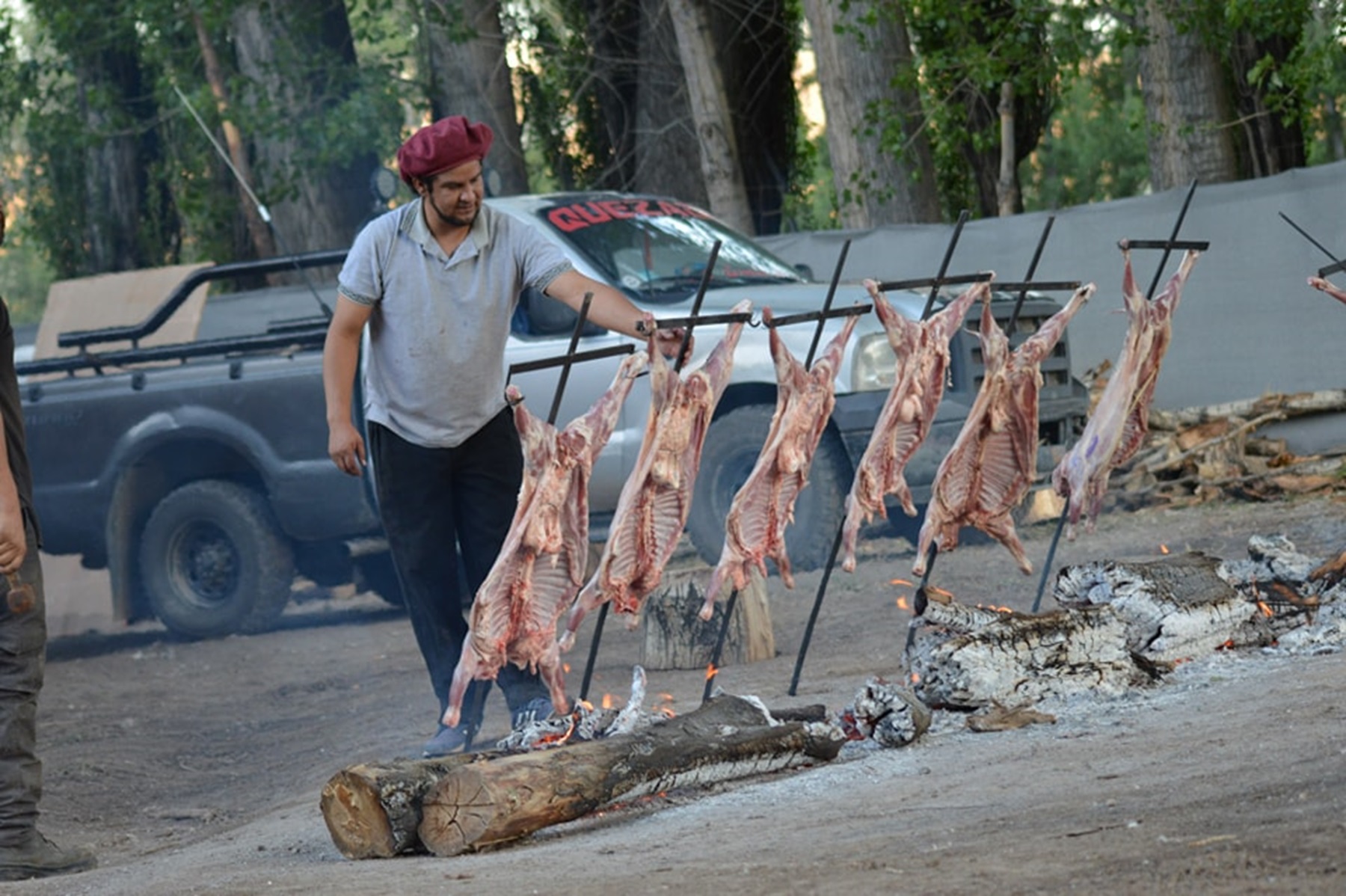 En Chos Malal la Fiesta del Chivito empezó con toda la alegría. Foto: gentileza (municipalidad de Chos Malal)