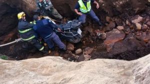 Un muerto en un accidente en Ruta 23, camino a Pino Hachado: lo encontraron en una alcantarilla