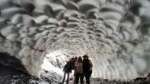 Imagen de Túneles de Hielo en Chubut: una belleza natural que se forma con nieve y que sorprende en verano