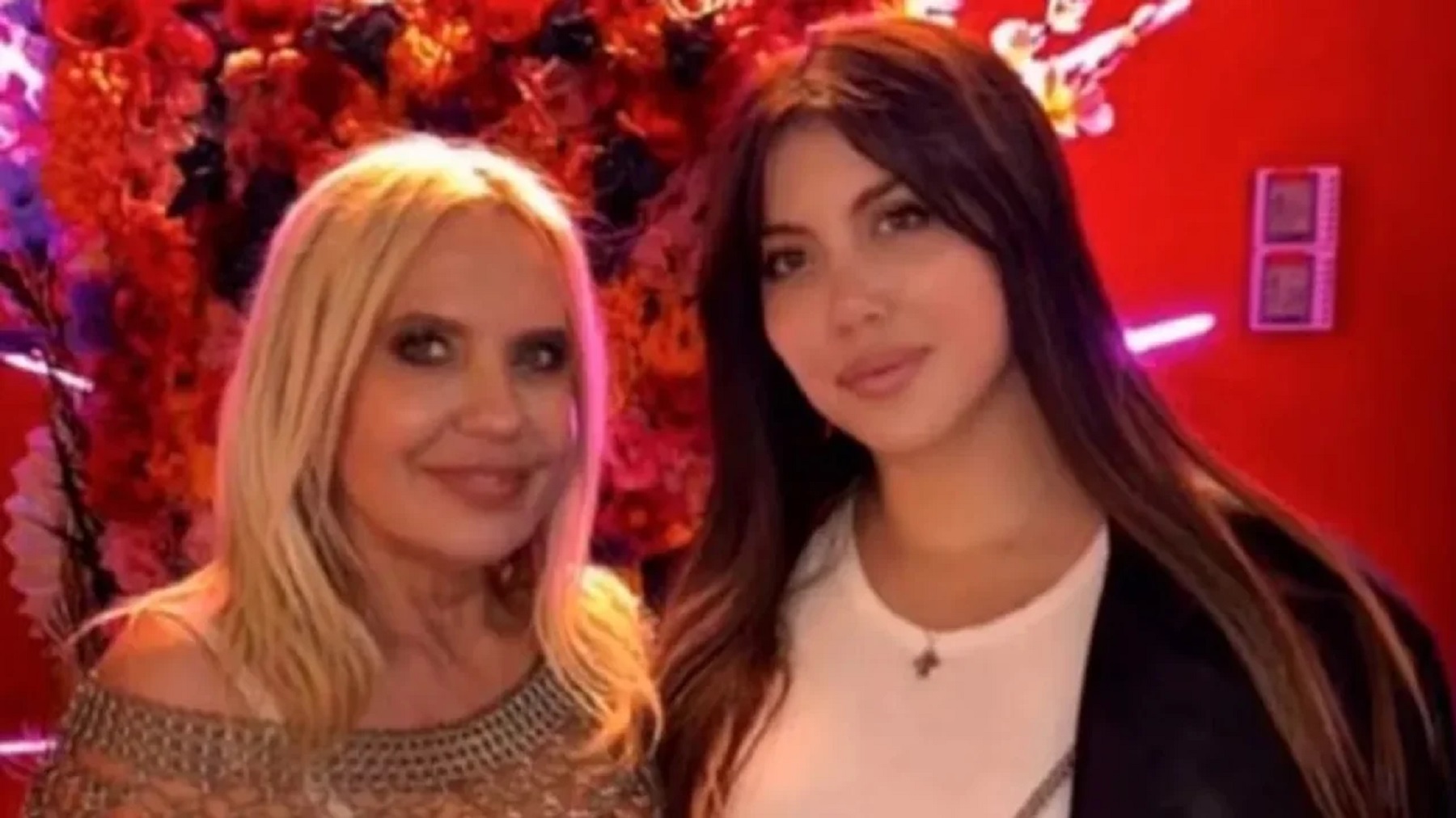 Wanda Nara y su mamá
