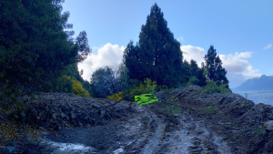 Un alud en el parque nacional Lanín dejó a  vecinos aislados, cerca de Junín de los Andes