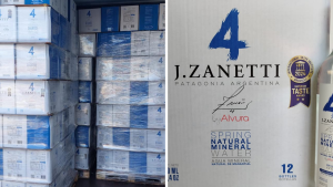 De la mano de «el Pupi» Zanetti, un agua mineral de Neuquén ya se exporta al país más codiciado