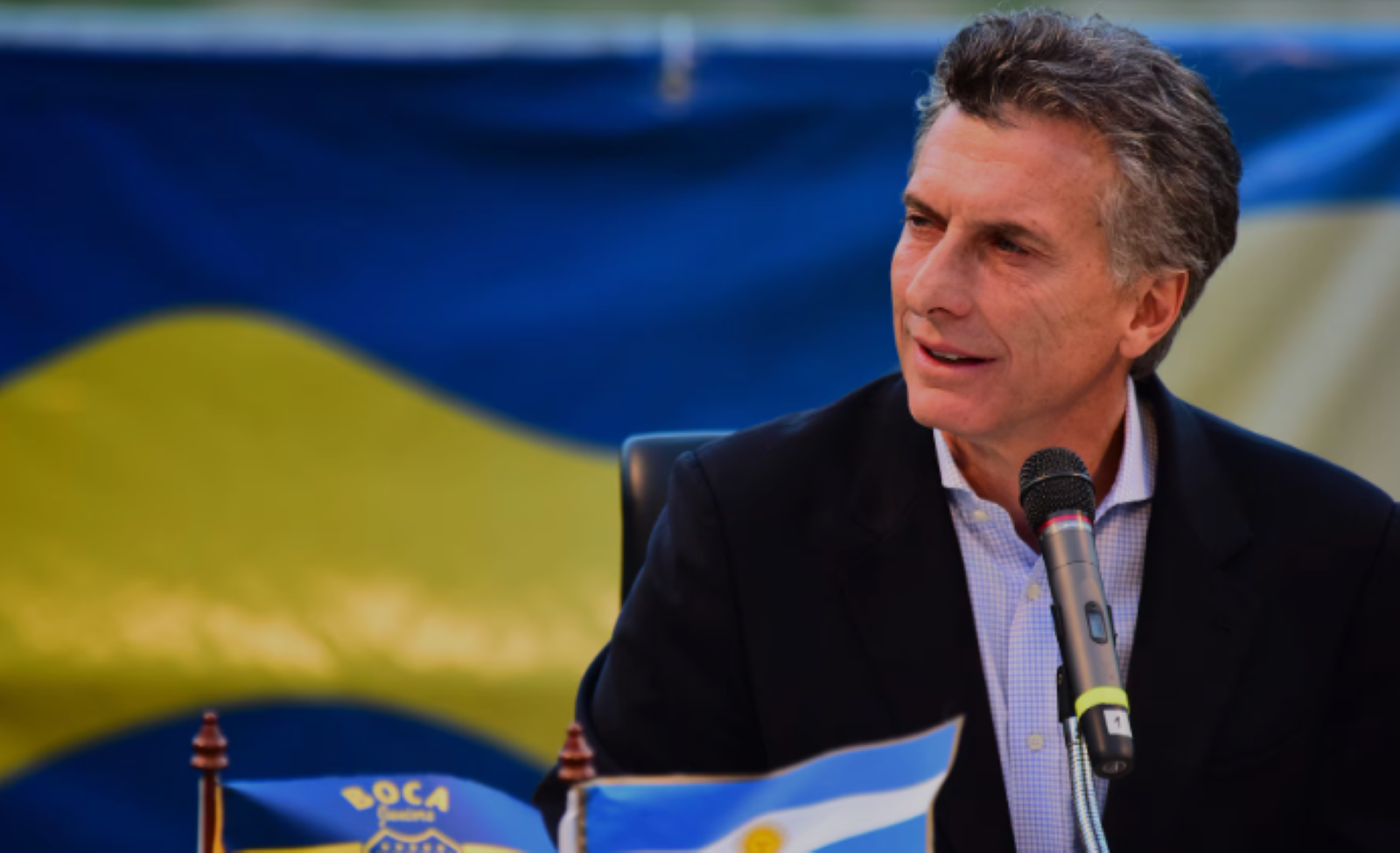 Mauricio Macri cargó duro contra Riquelme y Chiqui Tapia. (Archivo)