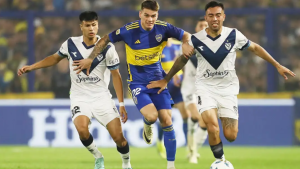 Vélez madrugó a Boca y le gana 1-0 con gol de Pizzini, en la semifinal de la Copa Argentina