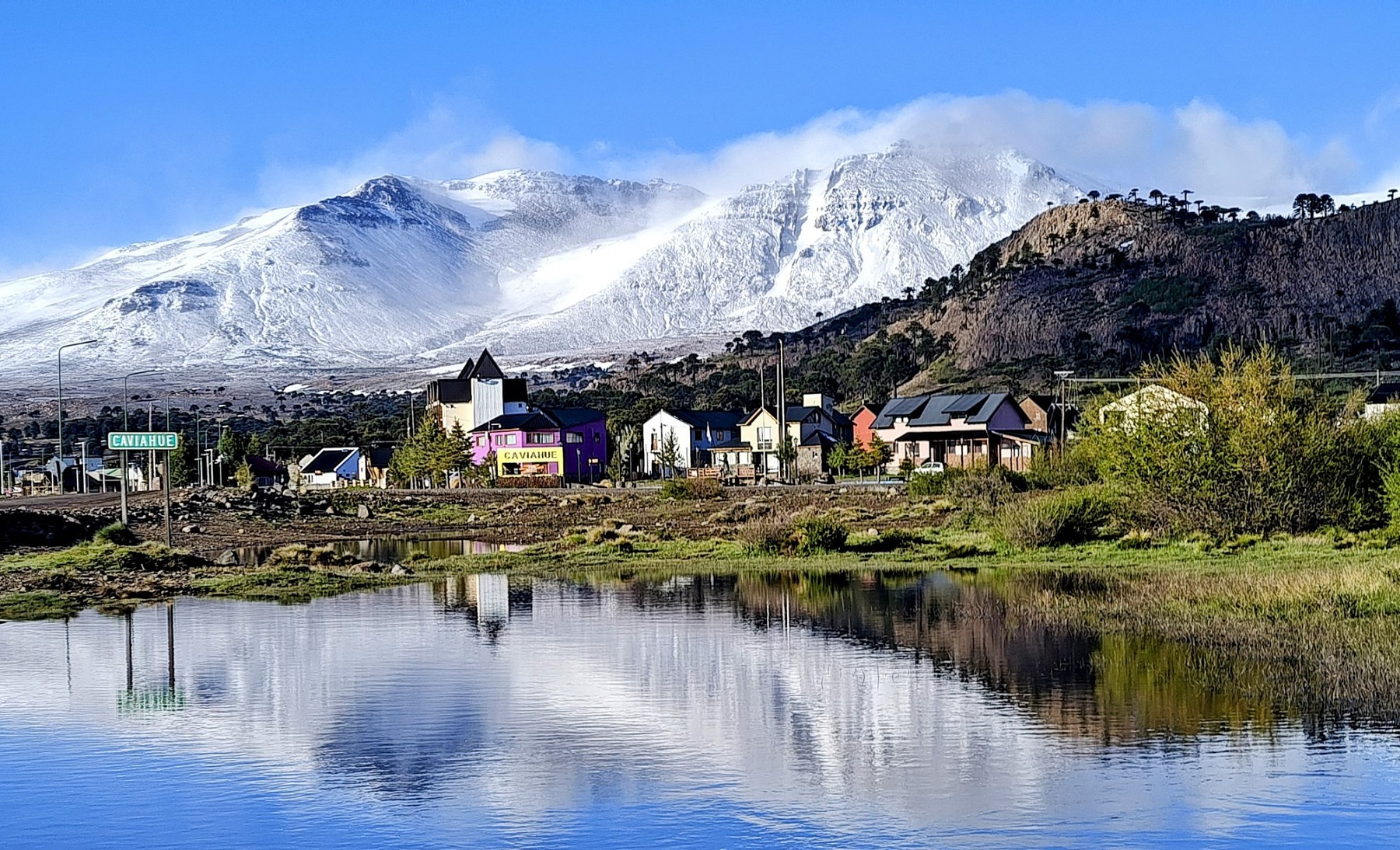 Caviahue fue elegido como uno de los pueblos más lindos de Argentina. Foto: gentileza (Valentina Sepulveda)