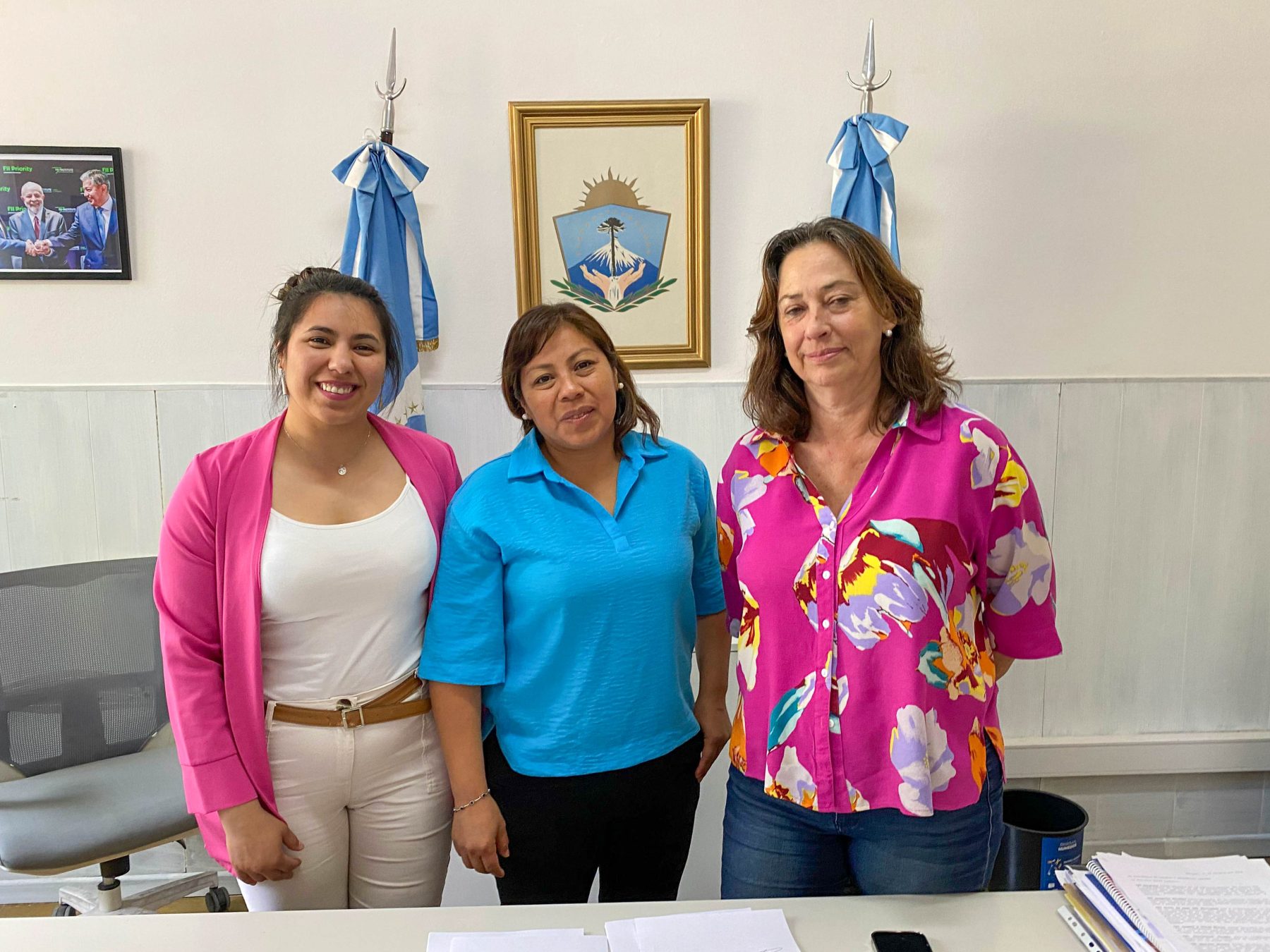 Gladys Aballay, referente de Libres del Sur, con el gobierno de Neuquén. Foto: gentileza.