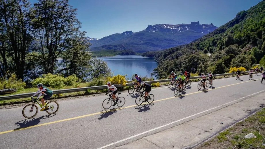 Se realizará el Gran Fondo 7 Lagos entre Villa La Angostura y San Martín de los Andes. Foto: gentileza.