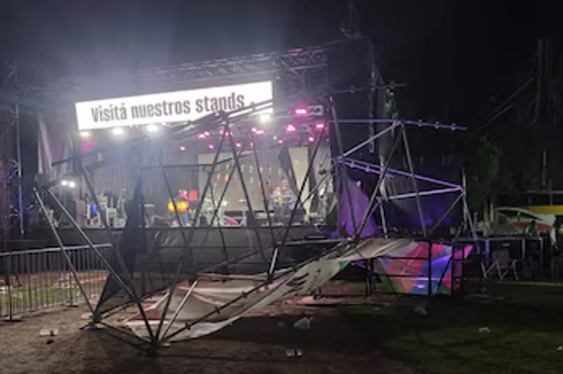 Horror en la Fiesta Nacional de la Música en Santa Fe: murió una mujer. (Foto: Noticias Argentinas).