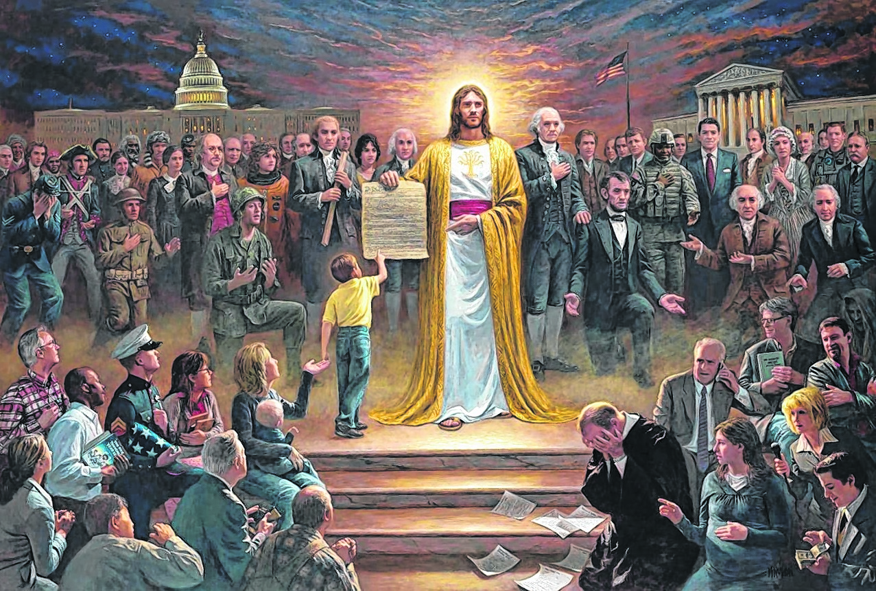 “Una nación bajo Dios” - Jon McNaughton - (2009).