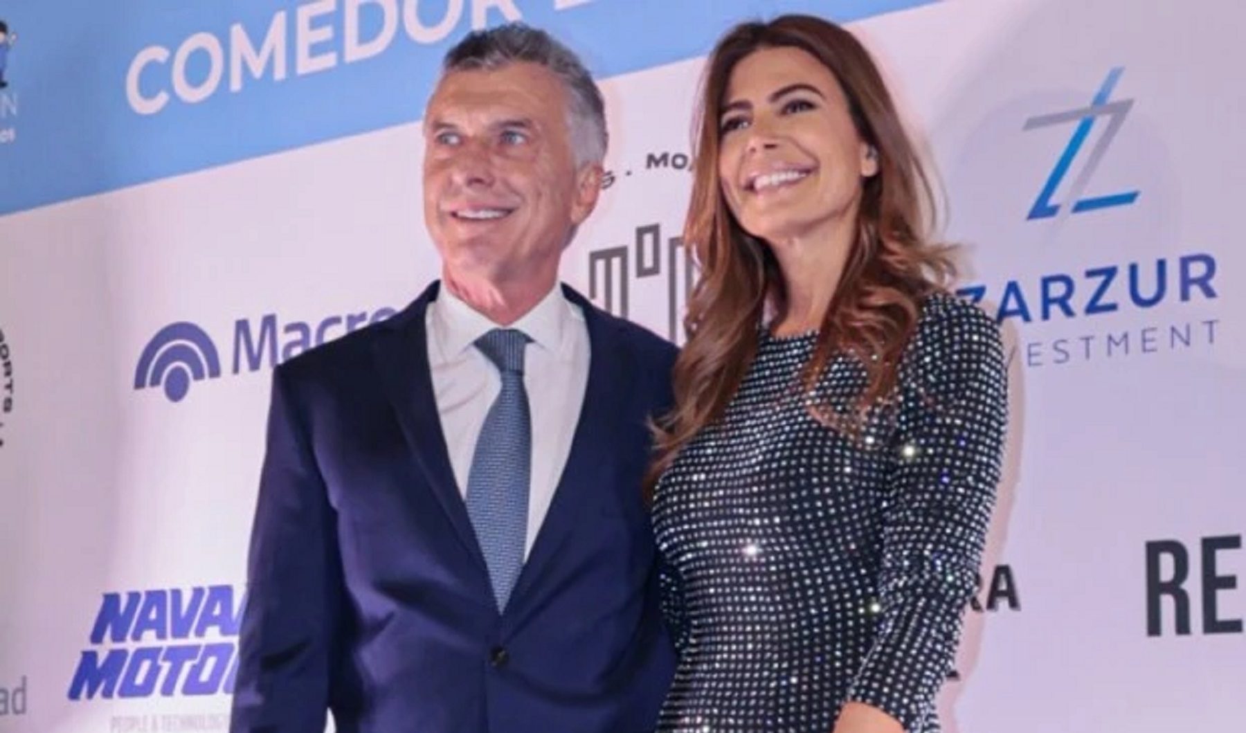 Mauricio Macri y Juliana Awada.-