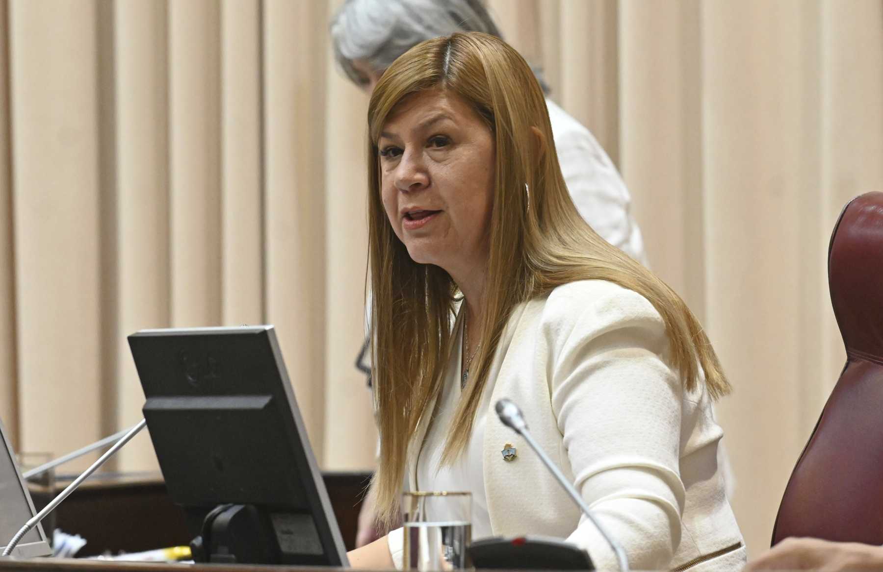 Gloria Ruiz, vicegobernadora de Neuquén. Foto: Florencia Salto.