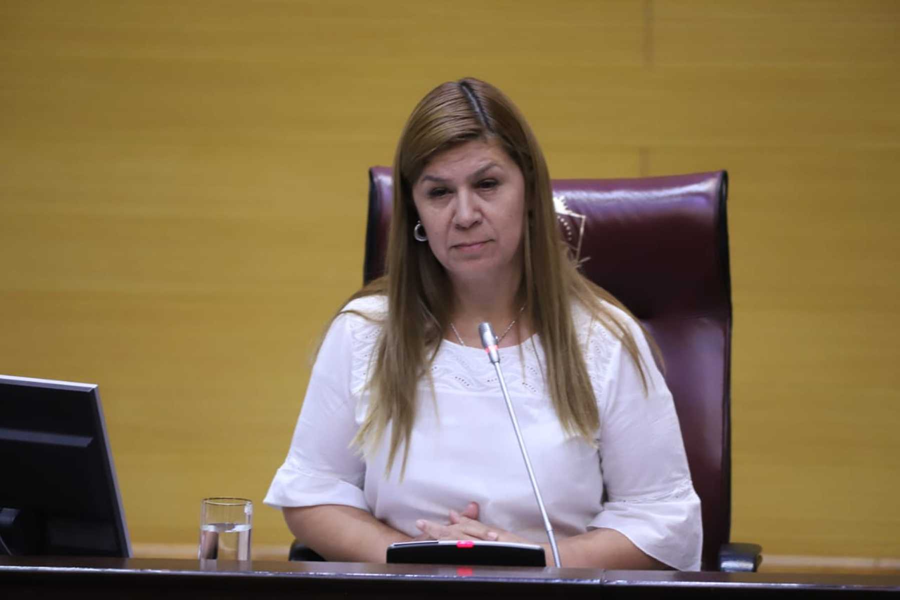 Gloria Ruiz, la vicegobernadora de Neuquén investigada por enriquecimiento. Foto: Fabián Ceballos.