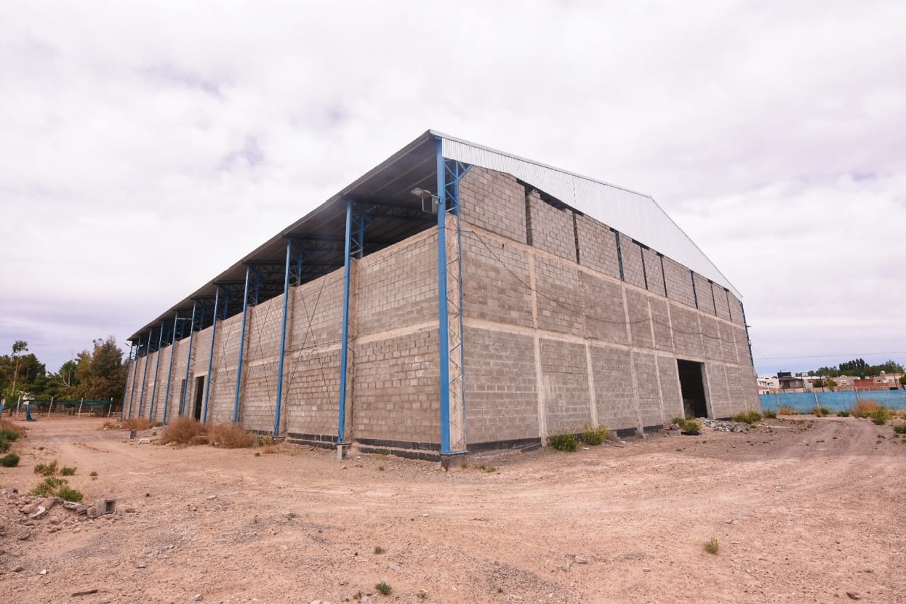 La obra se inició en la anterior gestión municipal (Foto: gentileza)