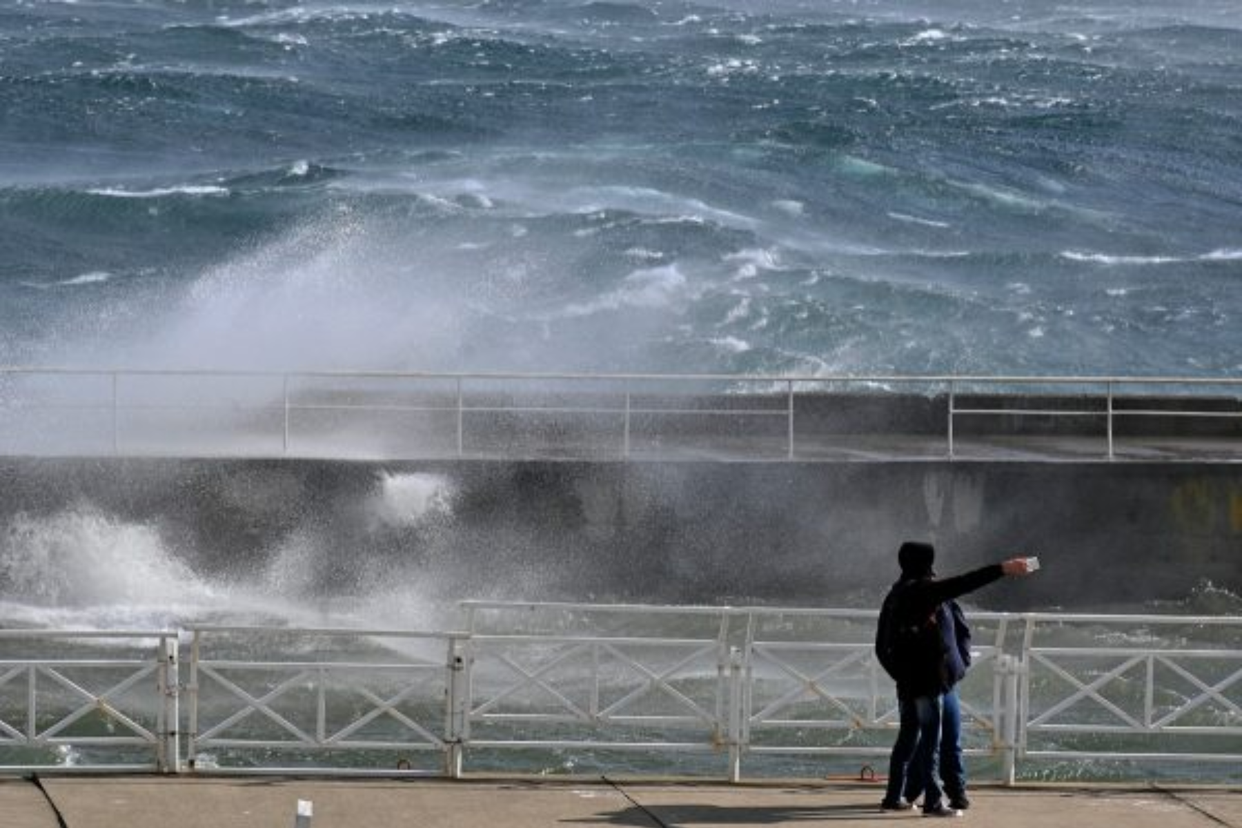 Viento y lluvia, con alerta. Foto: archivo. 