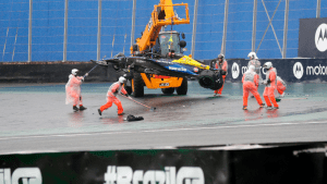 Video | Colapinto y Albon despistaron en la clasificación del GP de Brasil: Williams evalúa quién correrá