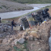 Imagen de Turistas de Bélgica volcaron su motorhome en la Ruta 43 de Neuquén: un SOS internacional activó un rescate