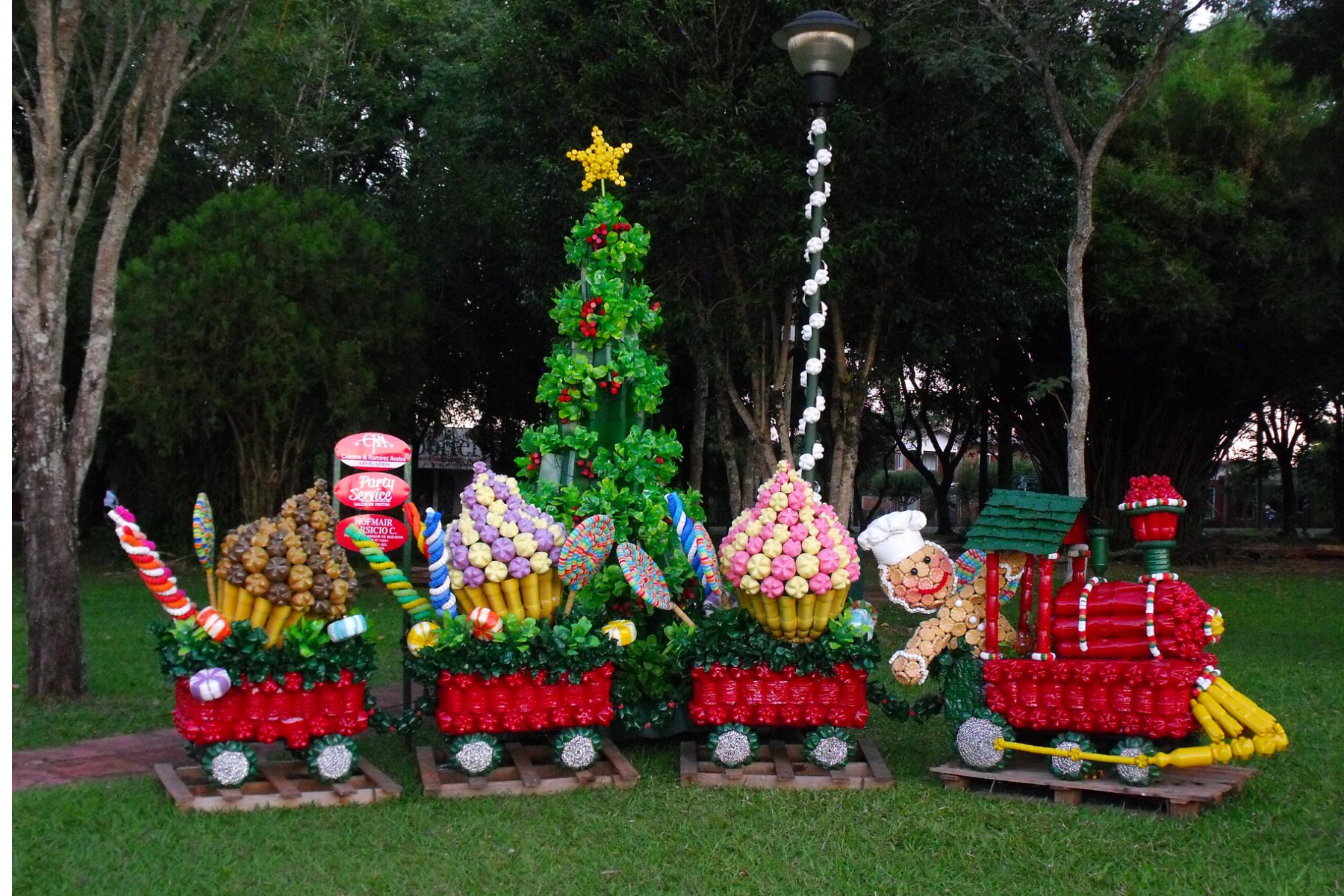 El pueblo más navideño de Argentina está en Misiones. Foto gentileza. 