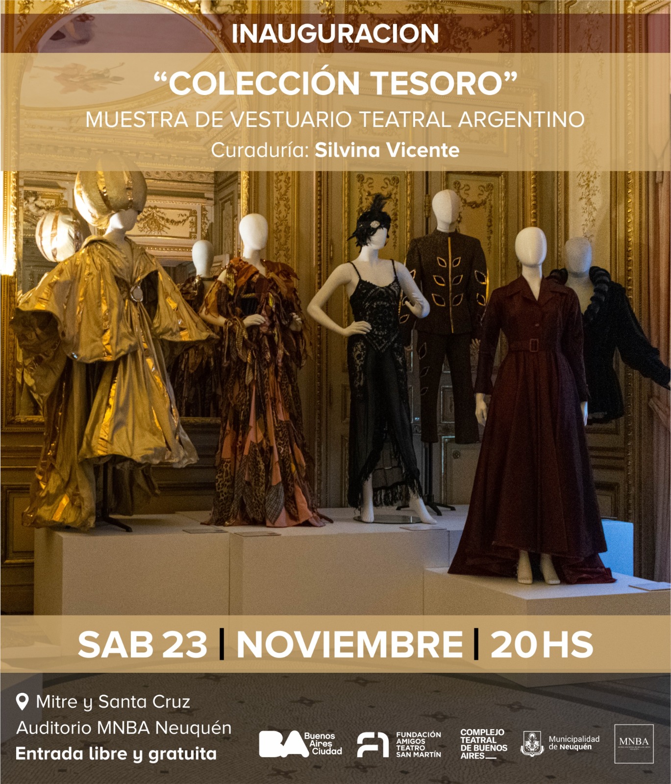 Reapertura de sala e Inauguración de Muestra «Colección Tesoro»