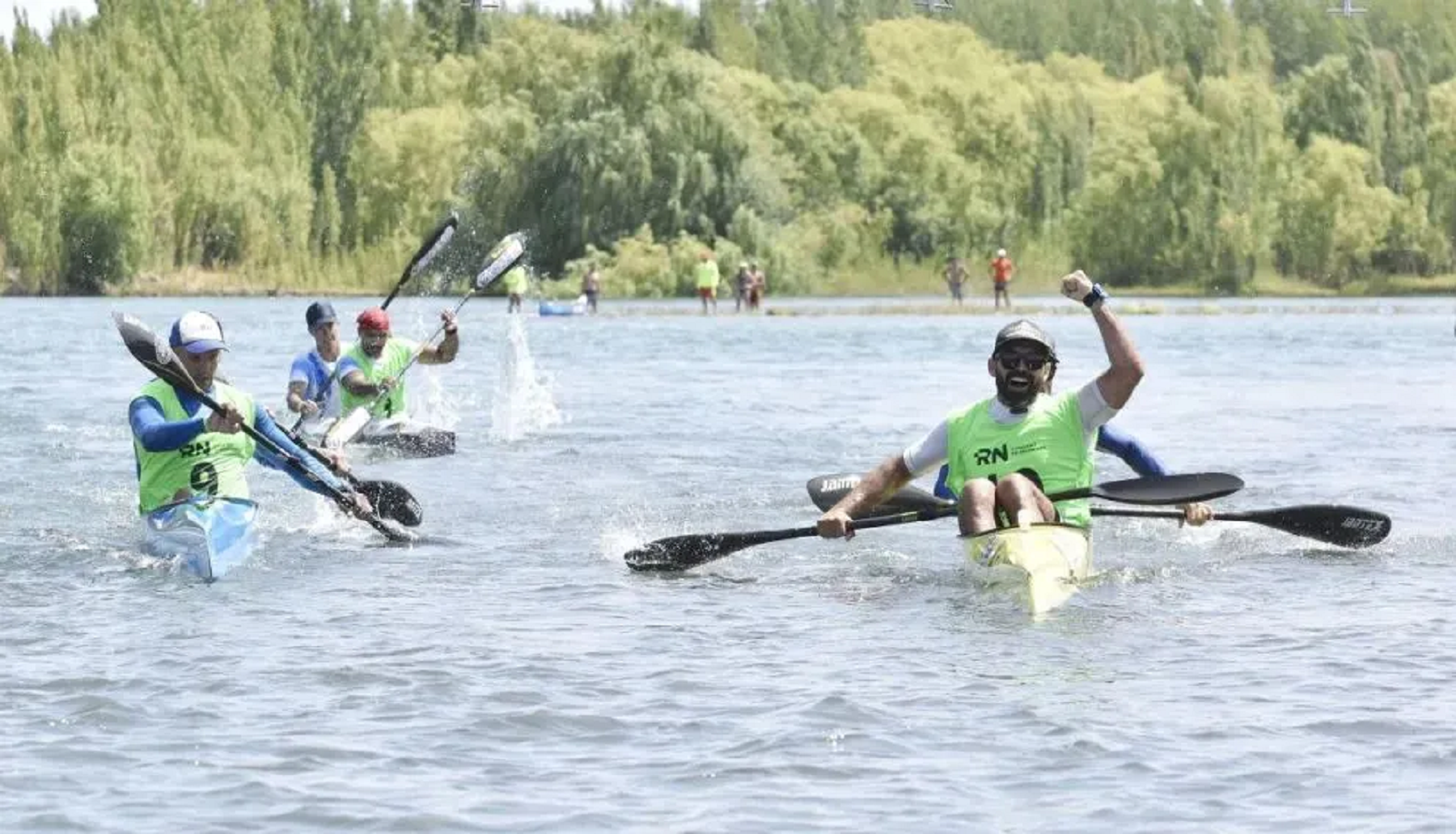 Este lunes se larga la regata más larga del mundo en Neuquén y Río Negro. (Gentileza gobierno de Neuquén).