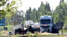 Imagen de Cómo están los heridos del fuerte choque entre camiones sobre la Ruta 22 en Roca