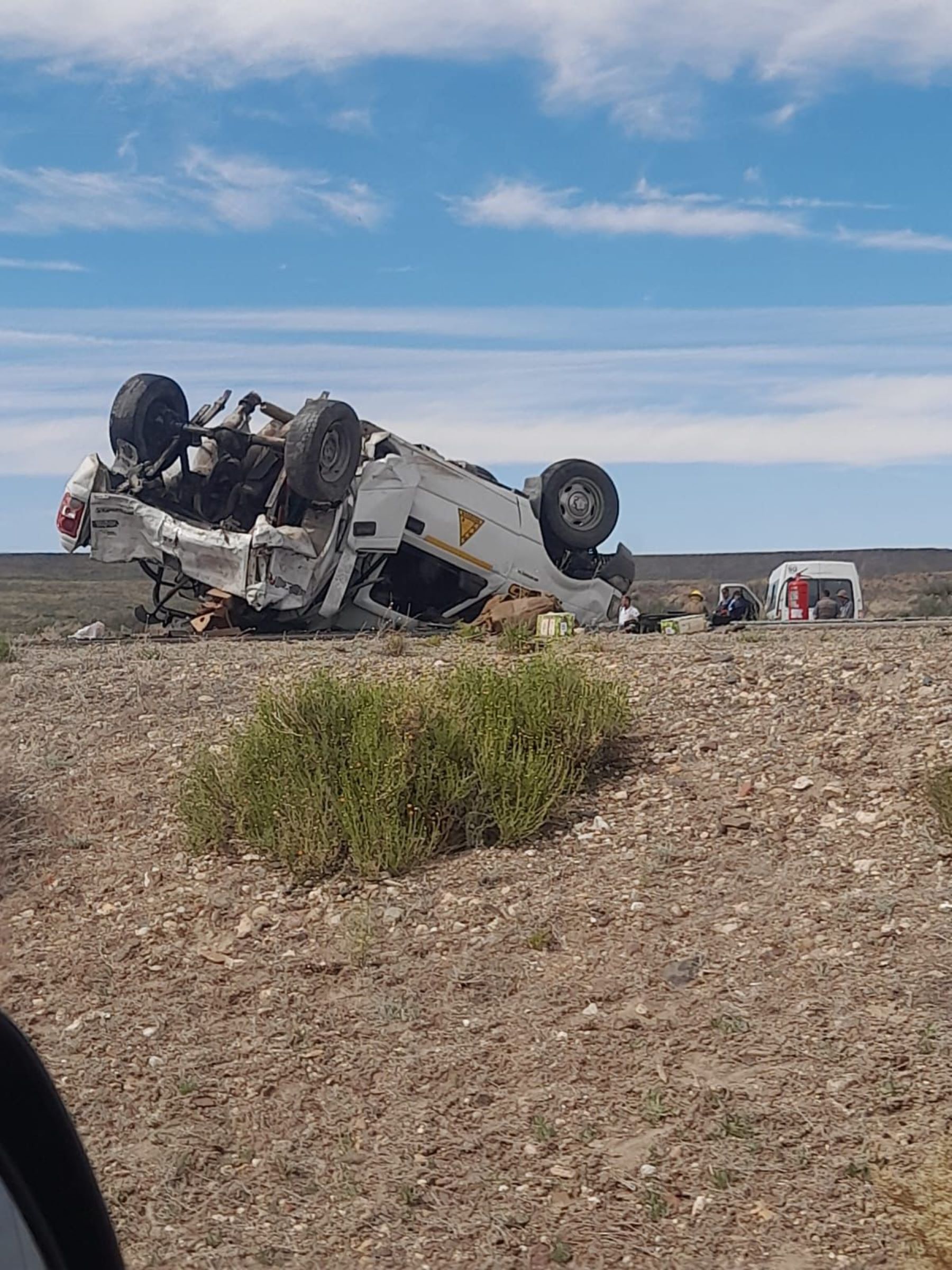 Carlos Catalán perdió la vida sobre Ruta Nacional 40. Foto: Gentileza