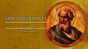 San Adeodato, la celebración católica del día: papa y defensor de la fe