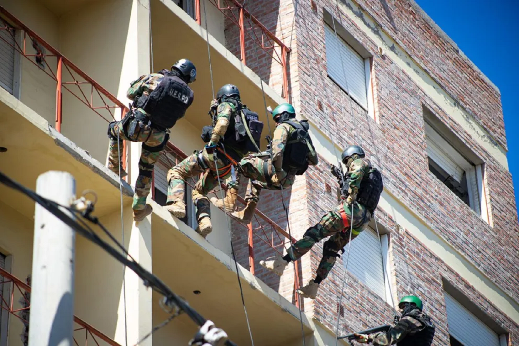 Entrenamientos de la UESPO en el centro neuquino. Foto: gentileza.