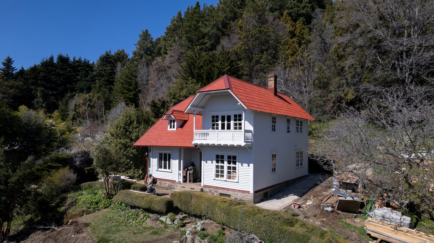 La casa está ubicada en el kilómetro 1,5 de la avenida Bustillo. Foto: gentileza