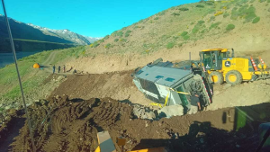 «Complicadísimo» operativo: llegaron hasta el motorhome de los turistas belgas que activaron un SOS en Neuquén