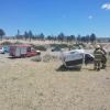 Imagen de Accidente en Ruta 40 en Chos Malal: cómo está la docente que volcó junto a su hijo