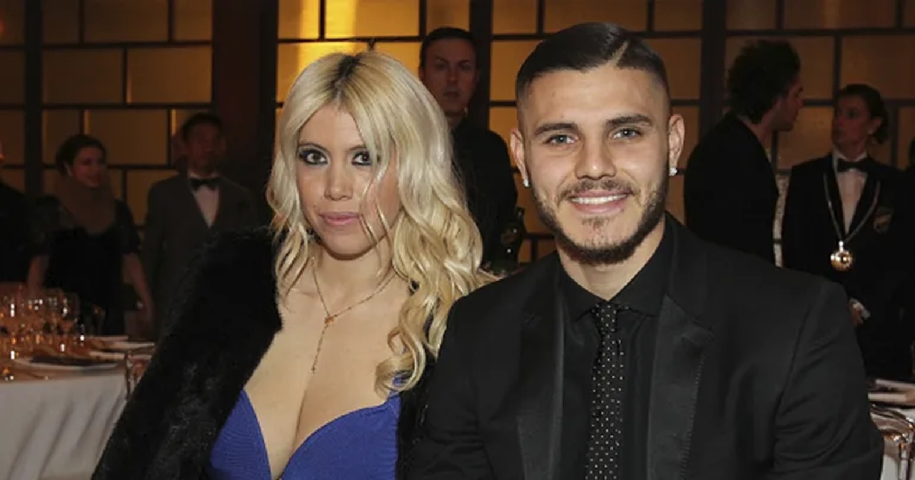 Wanda Nara y Mauro Icardi.